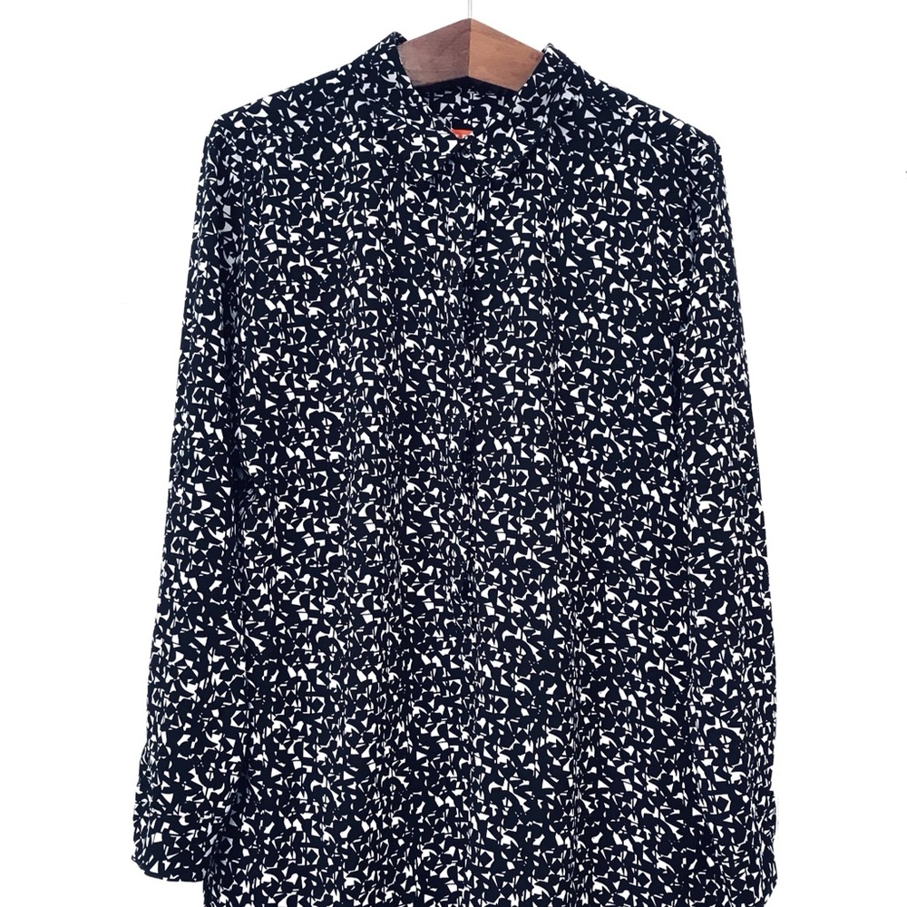 Joe Fresh Black and White Printed Tunic